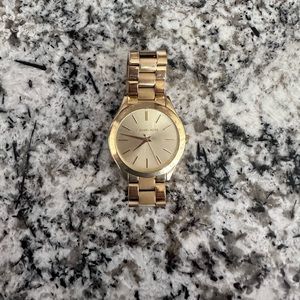 Gold Michael Kors watch